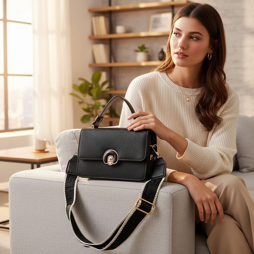 Bolso Manos Libres Negro imagen 3