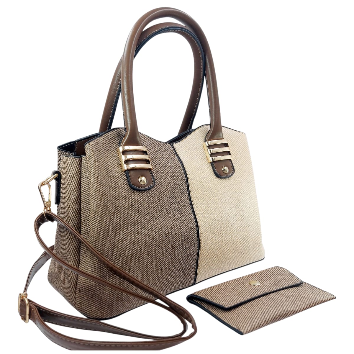 Mini Bolso Chocolate Beige imagen 3
